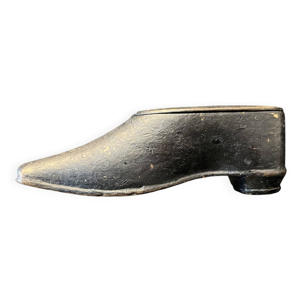 Tabatière Victorienne chaussure miniature, 19ème siècle, (1850, Angleterre)