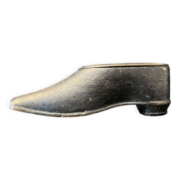 Tabatière Victorienne chaussure miniature, 19ème siècle, (1850, Angleterre)