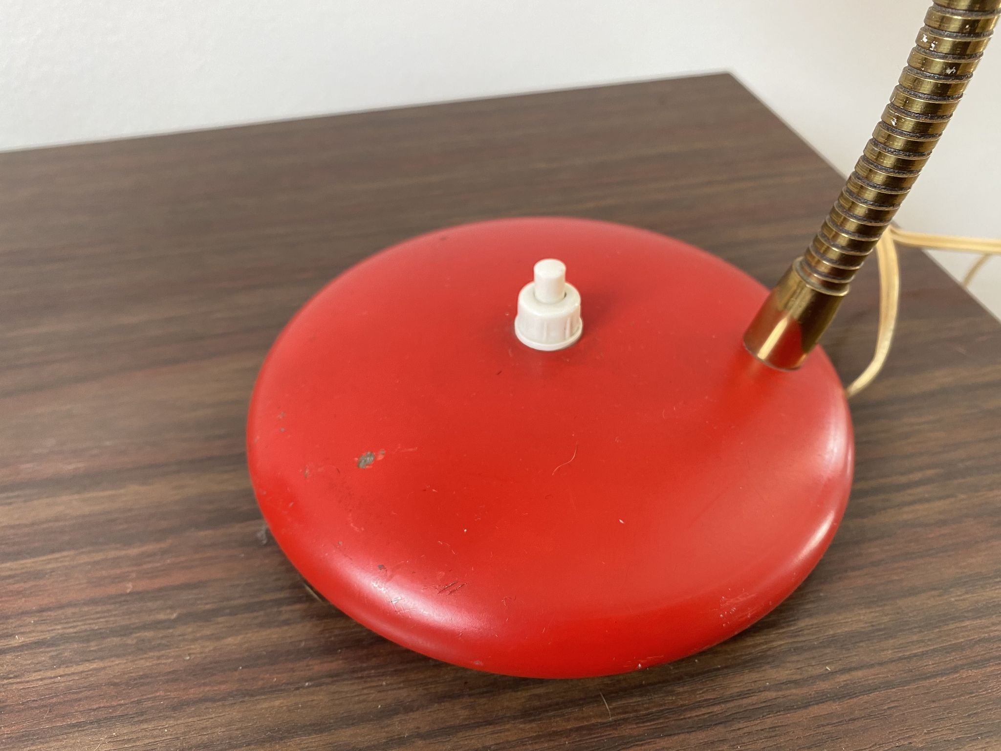 Vintage Italian diabolo casserole lamp 50s 60s Florence