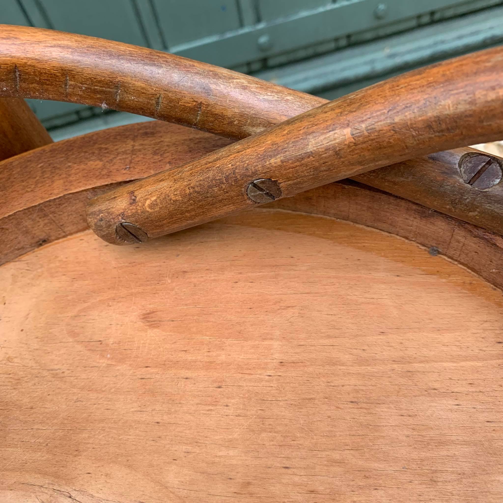 Pair of bistro chairs