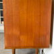 Vintage Scandinavian enfilade from the 60s in teak