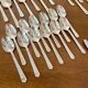 Silver-plated metal cutlery set Chrisofle model Aria, 50 pieces
