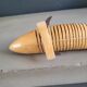 Vintage handmade wooden articulated fish - Ref 854
