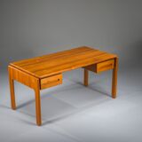 Vintage Danish cabinetmaker desk in teak, 1950s
