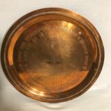 Old plate copper air corp air transport command world war ii usa decoration
