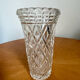 Vase en verre taillé 1970