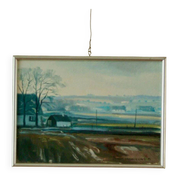 «Paysage d'Österlen» de Bengt Fredriksson (Degeberga)