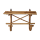 Rattan shelf