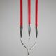 Silver-plated candelabra by Gunnar Ander for Ystad-Metall, Sweden 1960s