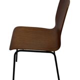 Vintage dining chair Friso Kramer for Auping 'Euroika' plywood design