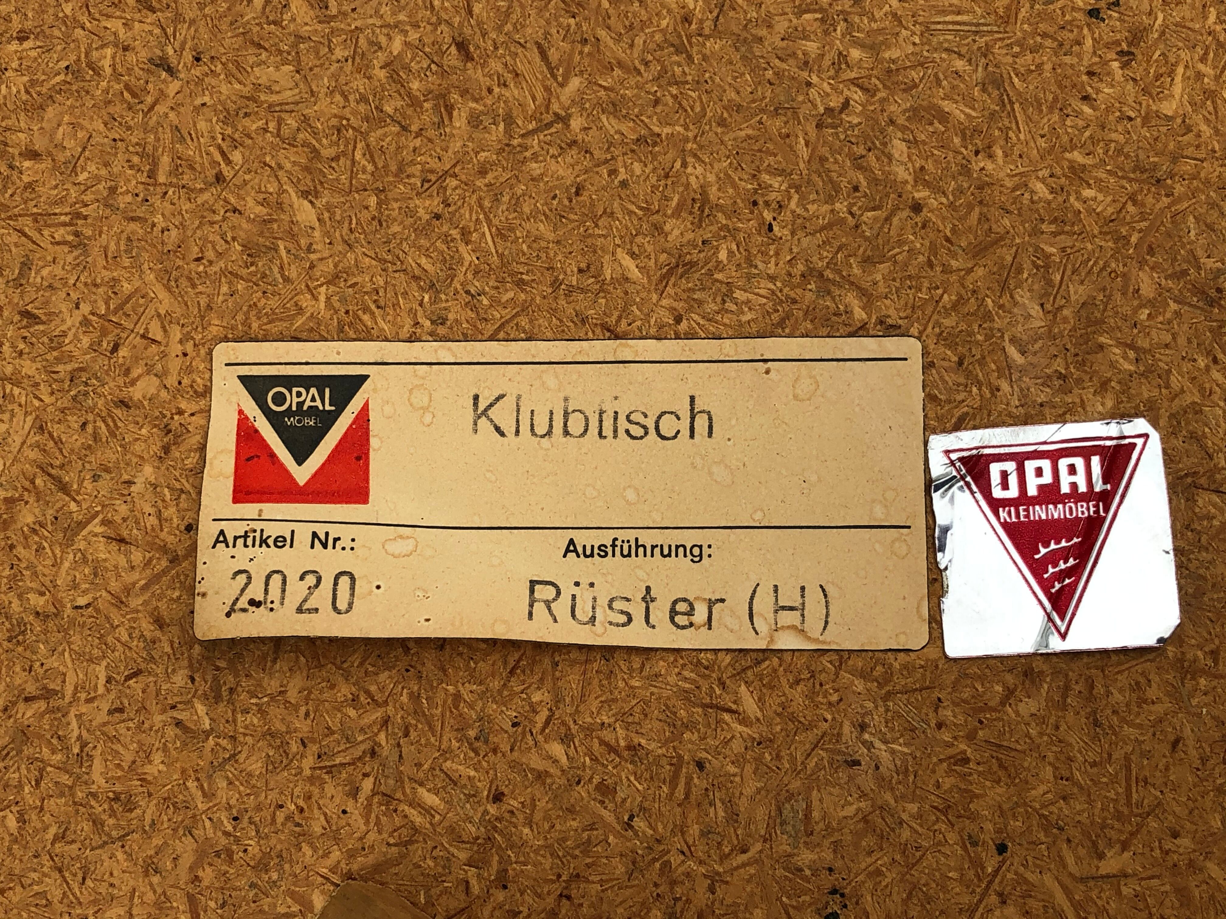 Tripod coffee table germany 60 70