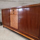 art deco lemon walnut sideboard sideboard 1940