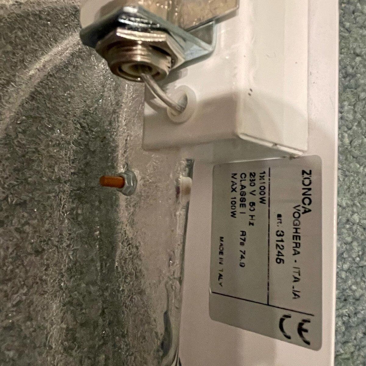 Large Murano Glass Sconces, 1980s, Set of 2