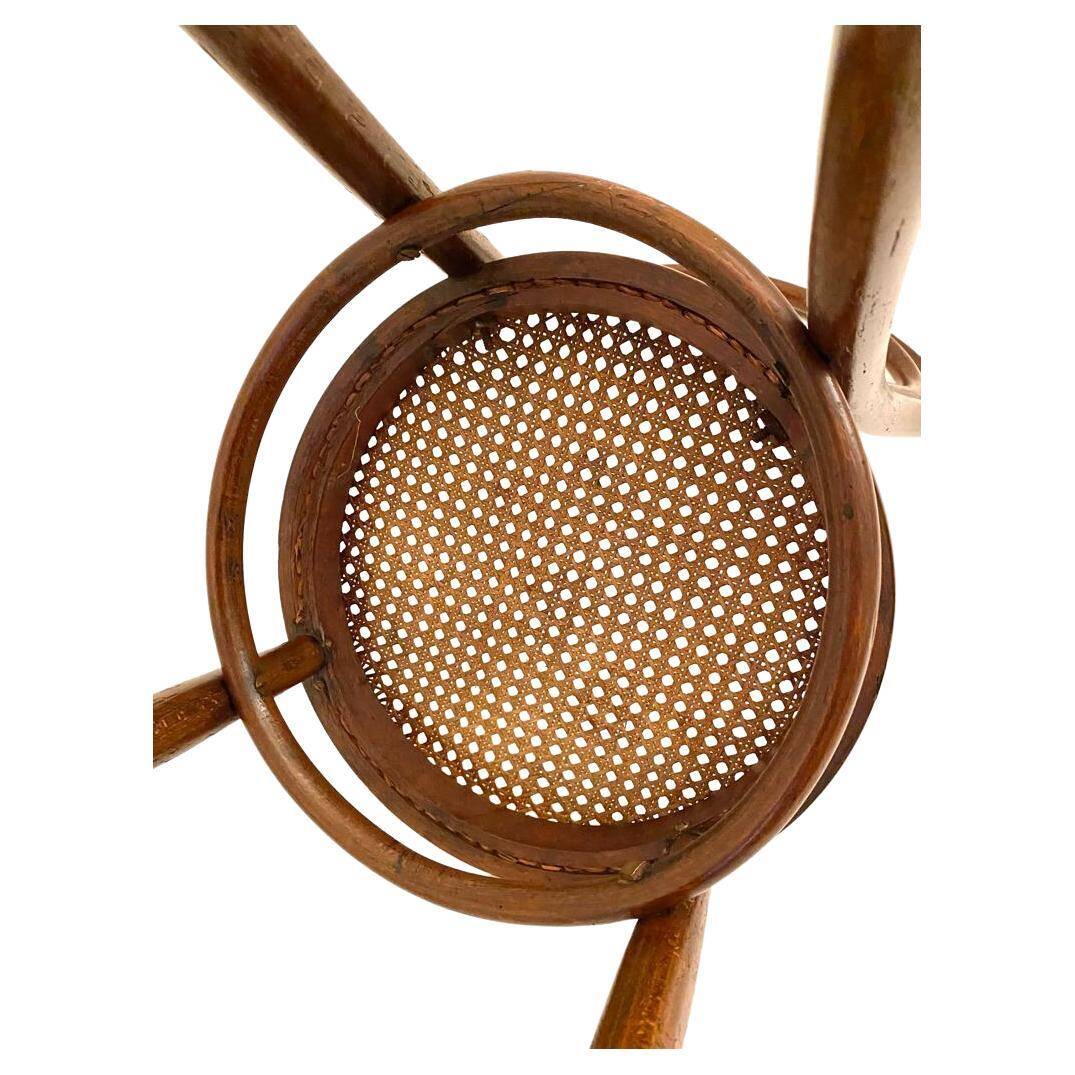 Bentwood and cane dining chairs, set of eight, Jacob & Josef Kohn, Austria 1900s