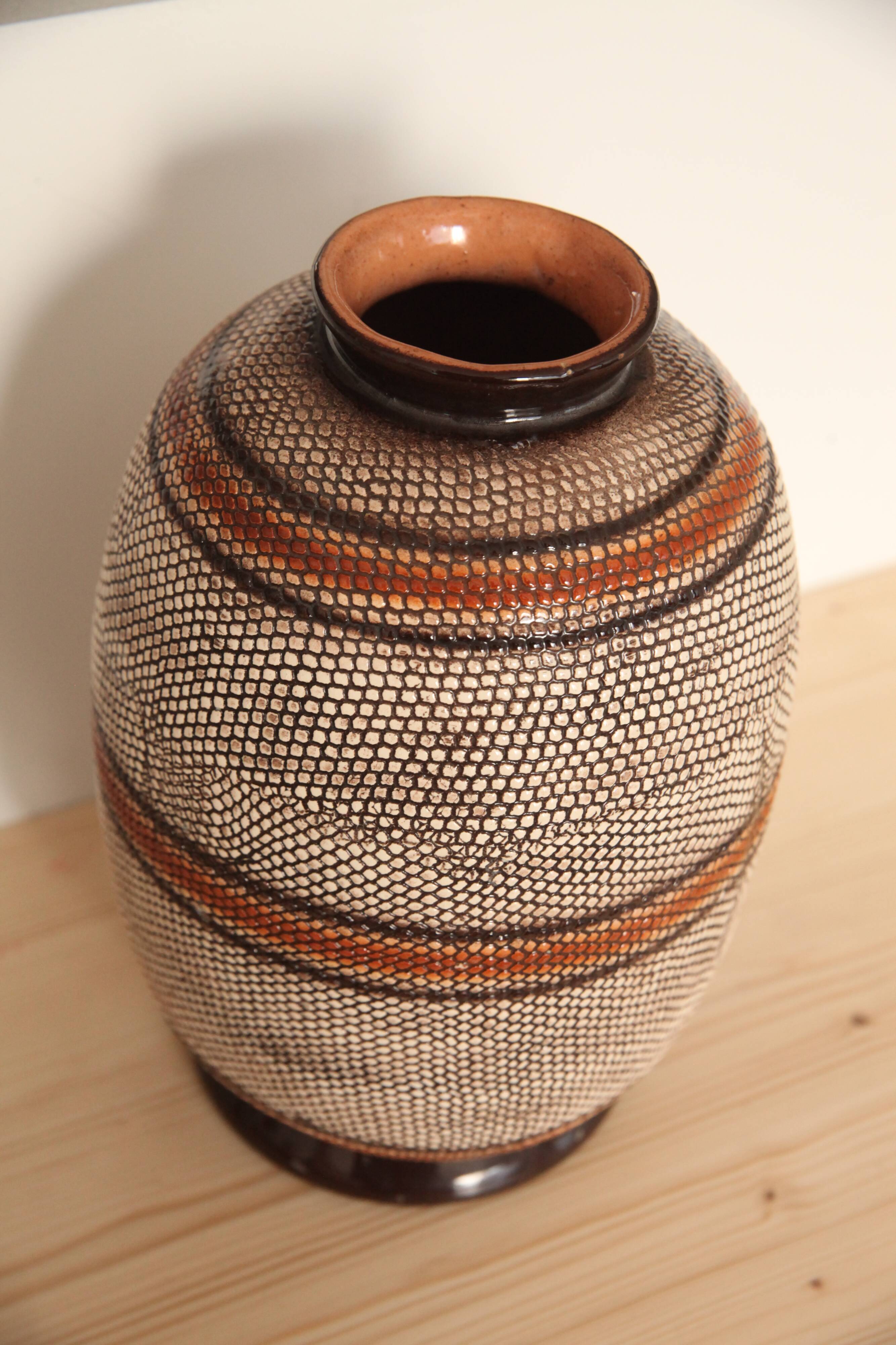 Vase en terre cuite