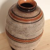 Terracotta vase