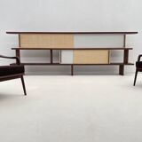 Bookshelf by all in all studio in torii style