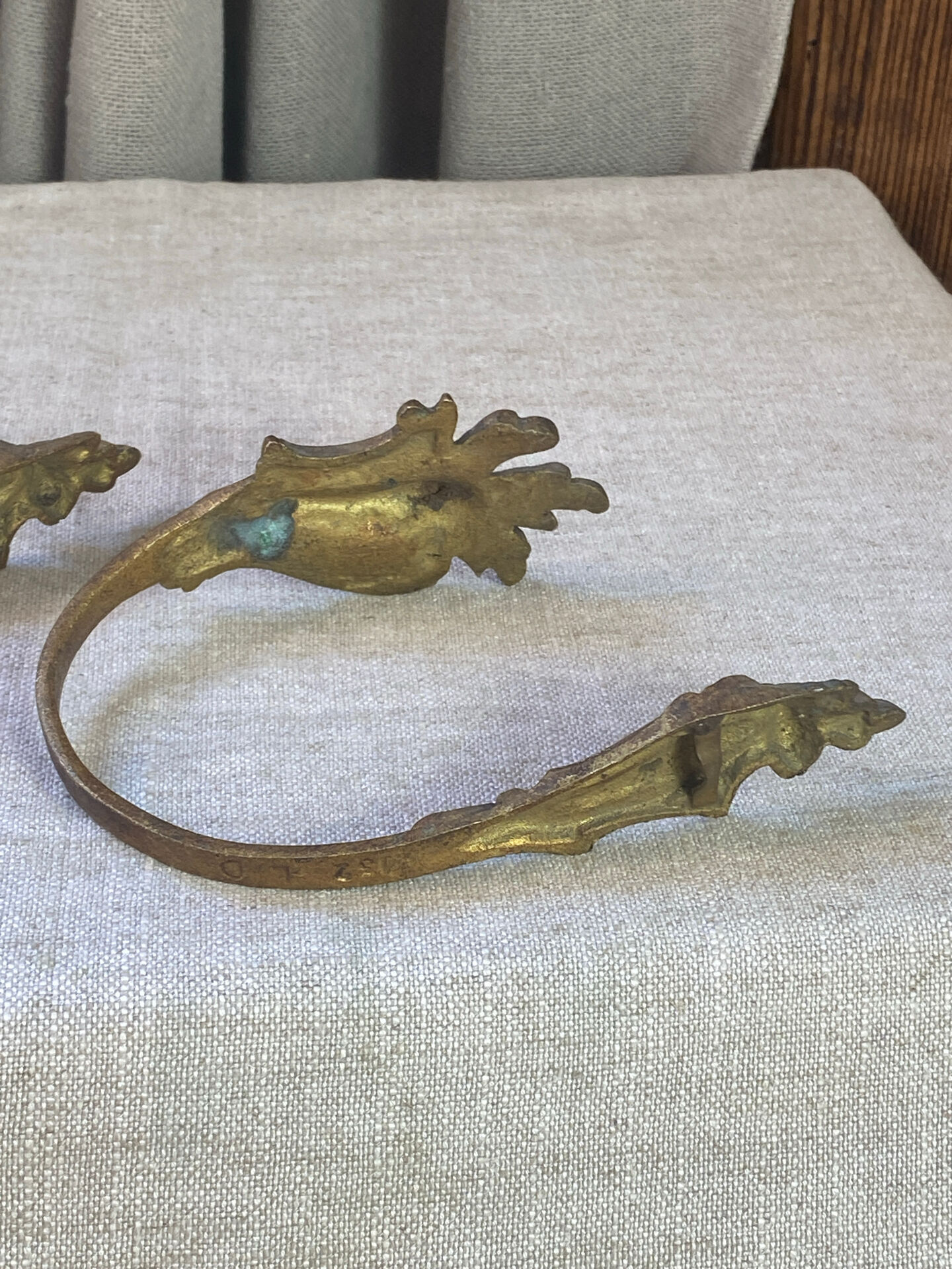 Bronze coat hooks