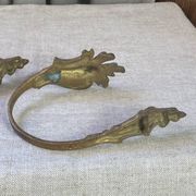 Patères en bronze