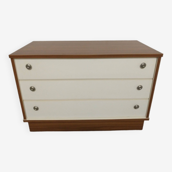 Vintage low chest of drawers from the 70s/80s