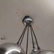 Space Art chrome pendant light