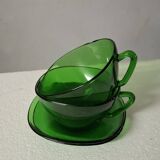 2 large green cups - Vereco.