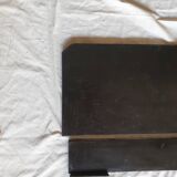 Black marble fireplace 1850