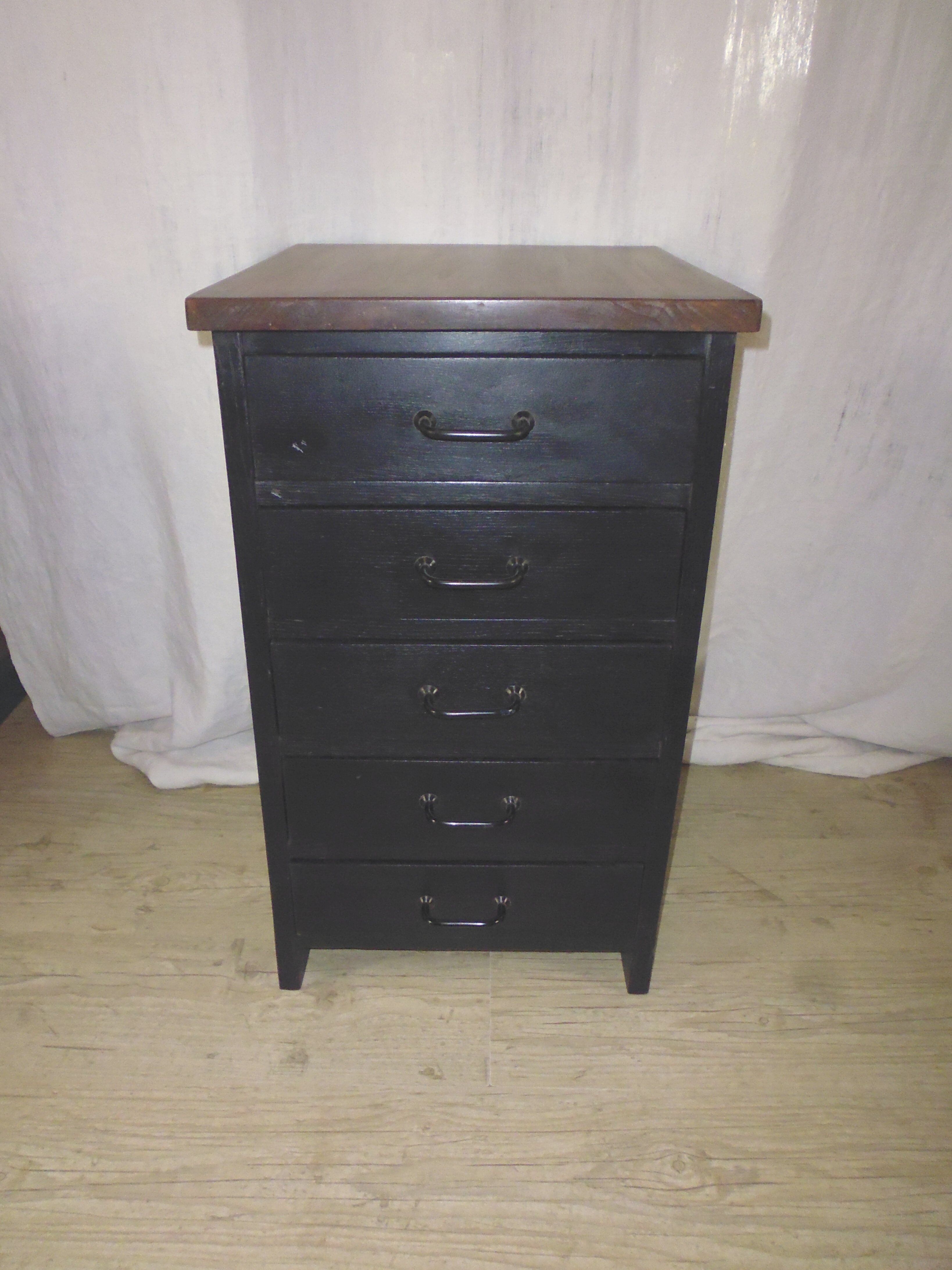 Painted wooden drawer furniture