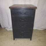 Painted wooden drawer furniture