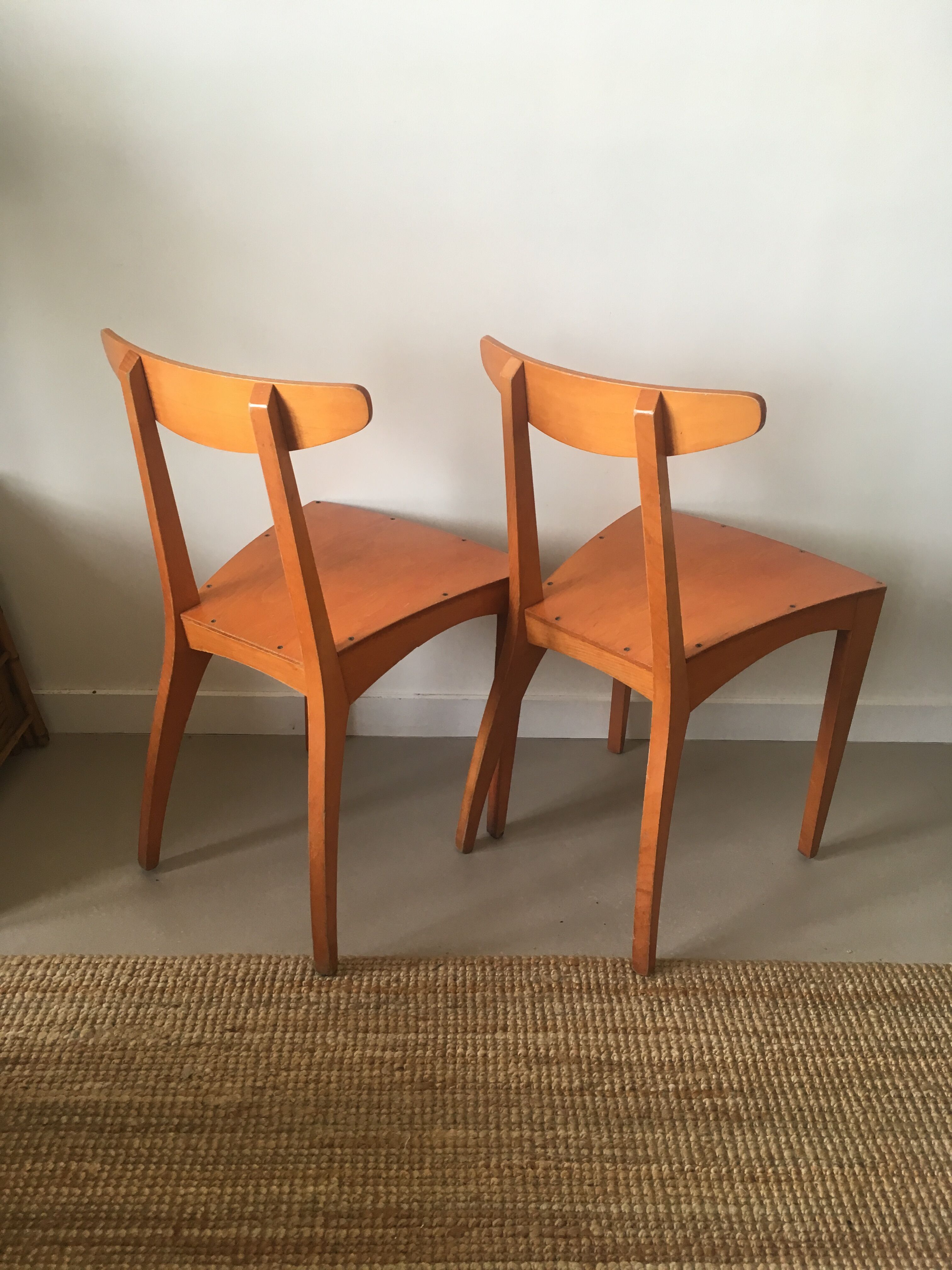Lot of 2 Zina chairs by Thibault Desombre