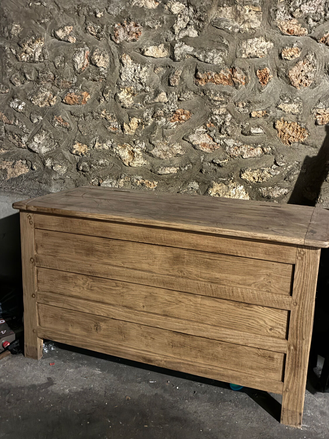Wooden chest