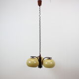 Mid-century adjustable chandelier, 1970's