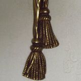 Pair French Antique Empire Double Eagle Head & Tazzle Appliques Detail 4573