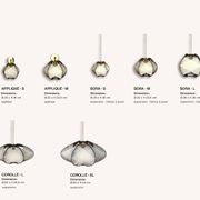 Lampe de table en bois tissé – Sora M – D32 cm – 42 couleurs