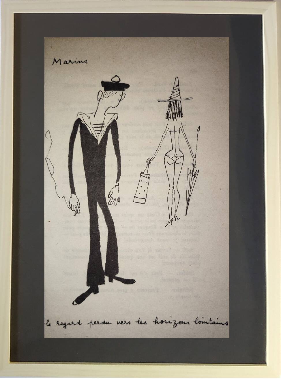 Daninos illustration from 1962 “the sailors”