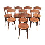 8 Fischel bistro chairs