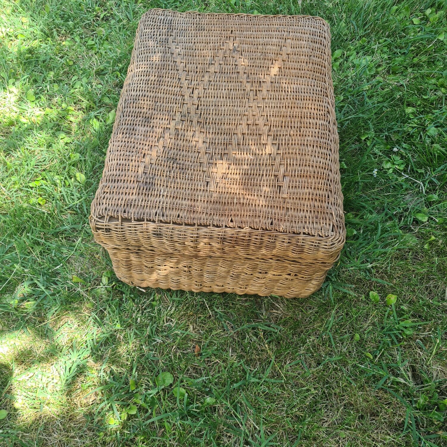 Old wicker trunk: Roch