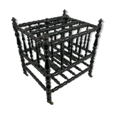 Blackened wood partition holders turned, Napoleon III