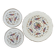 Presentation platters in artistic ceramic from the brand Cernanord Fr.