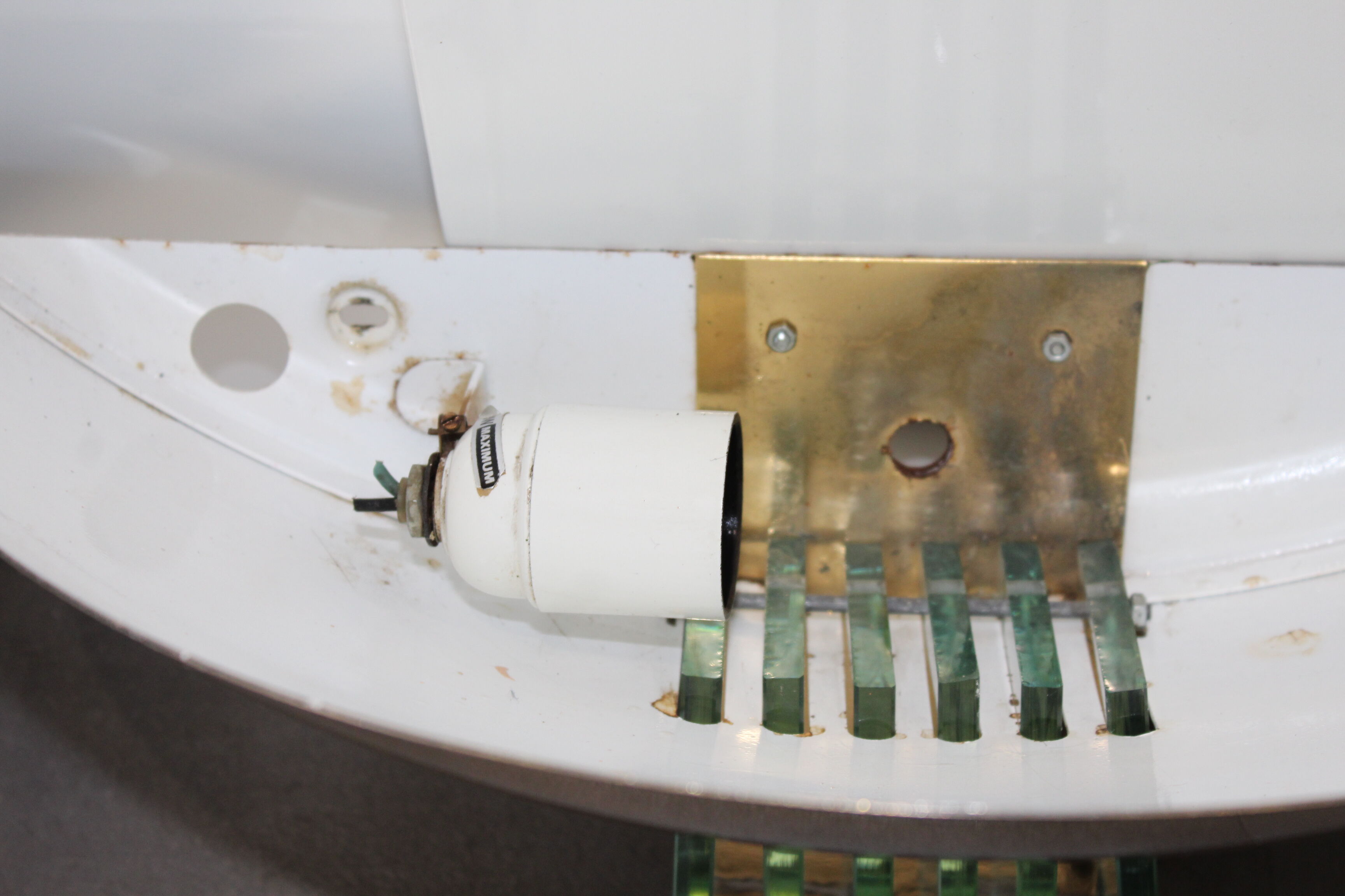 Vintage sconces 1980 design