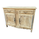 Buffet Baroque Louis XV in natural oak