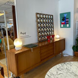 Blond teak sideboard, Germany, 60 ́s