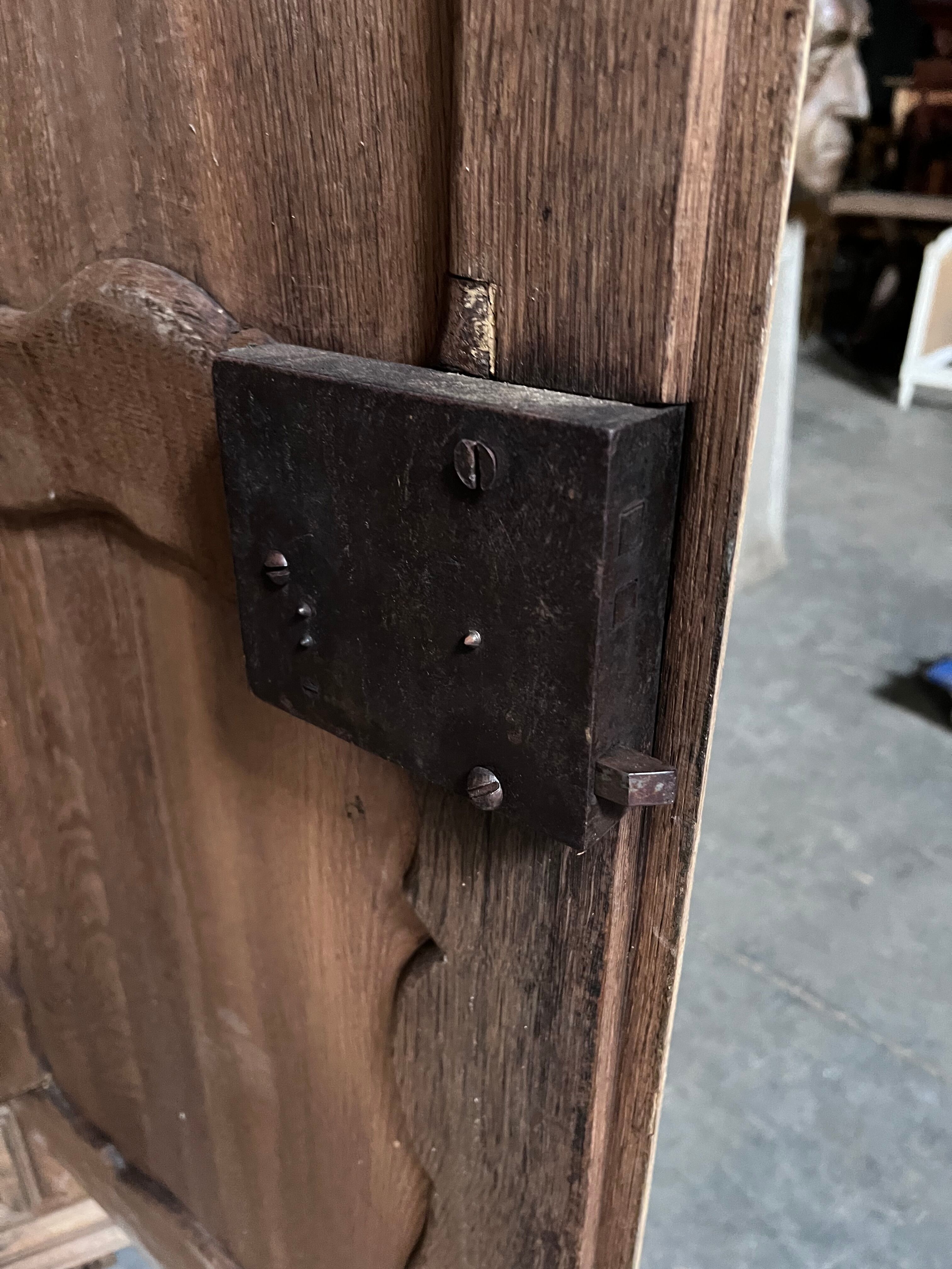 Oak cabinet