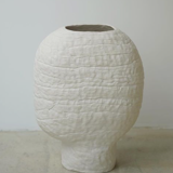 White porcelain vase