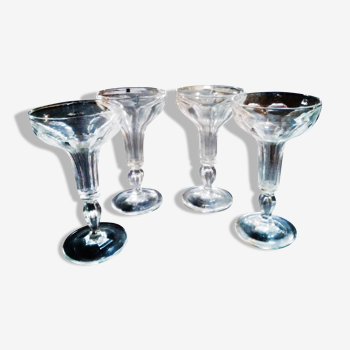 4 coupes champenoises cristal