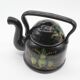 Hand-painted metal teapot