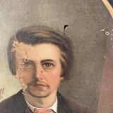 Portrait d'un jeune aristocrate signé Émile Zickwolff