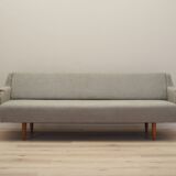 Canapé en teck, design danois, années 1970, production : Danemark