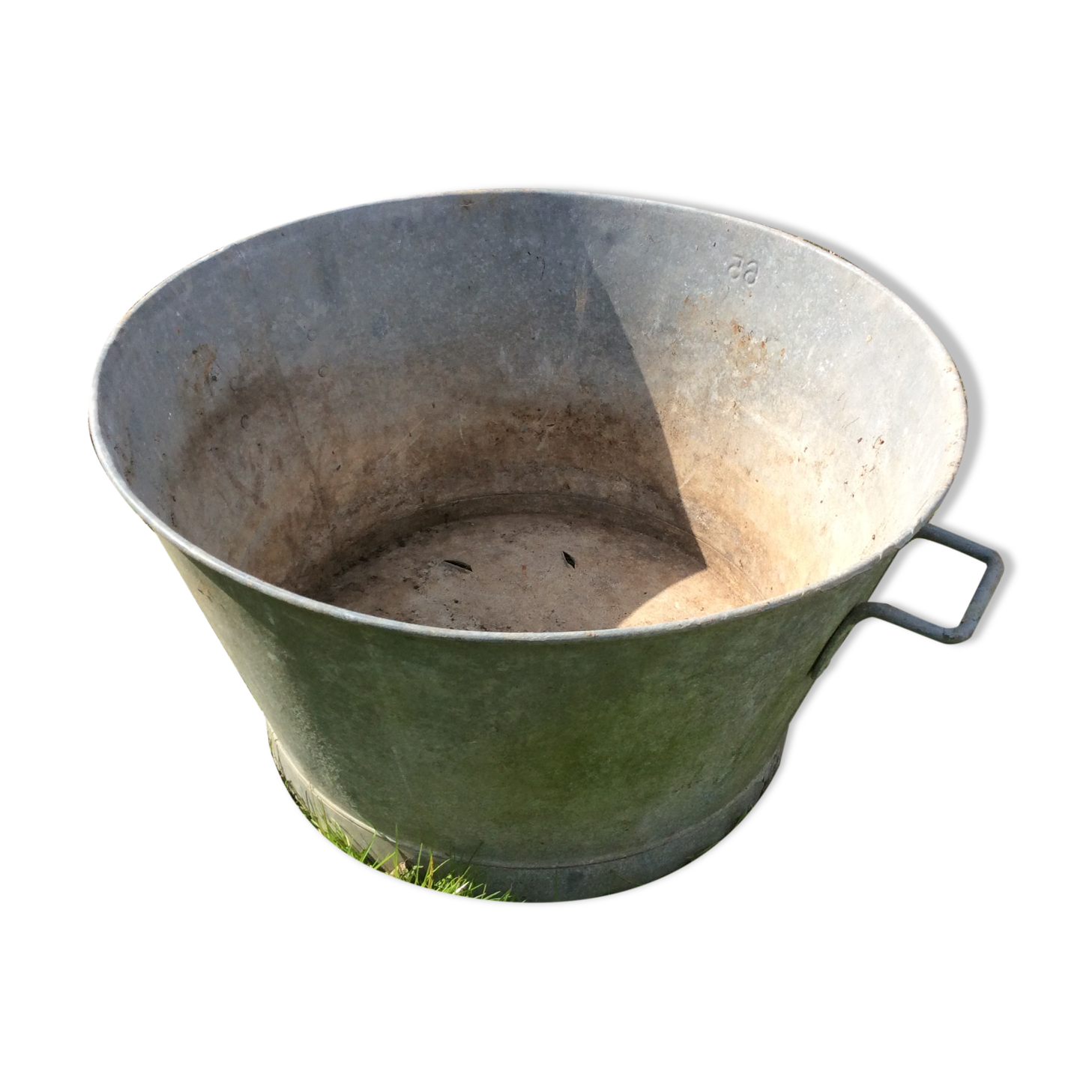 Deco zinc basin garden 66 centimeters