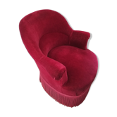 Fauteuil crapaud rouge cinéma